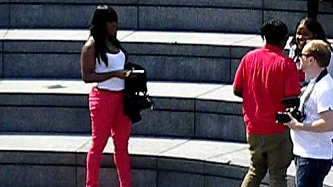 random dancers at the scoop