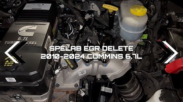 #SPELAB EGR Delete for 2010-2024 Cummins 6.7L Trucks @spelabofficial