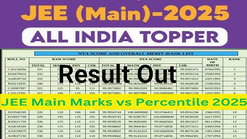 Jee mains result 2025 session 2 live🔥🔥 how to check jee main result, Josaa counselling