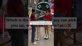 Worst Car to Pick Up a Date In | Funniest Voxpop | Arham Chordia #voxpop #streetinterview #shorts