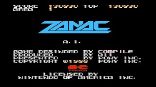 : Zanac    (NES, Famicom, Dendy)  RETRO STREAM