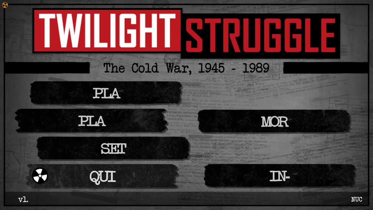 Twilight Struggle Game 4 - The Upstart Crow