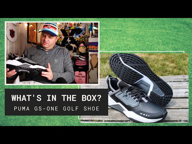 What's in the Box? The Puma GS-One #Golf Shoe - YouTube