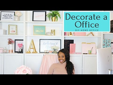 how-to-design-&-create-home-office-|-diy-rose-gold-&-marble-office-|-interior-design