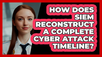How Does SIEM Reconstruct A Complete Cyber Attack Timeline? - SecurityFirstCorp.com