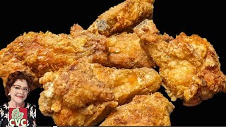 Deep Fried Chicken Wings  Old Fashioned Cooking  Step by Step  How to Cook Tutorial