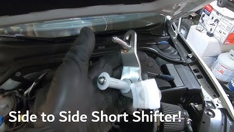 Side to Side Short Shifter Install - MK6 GLI