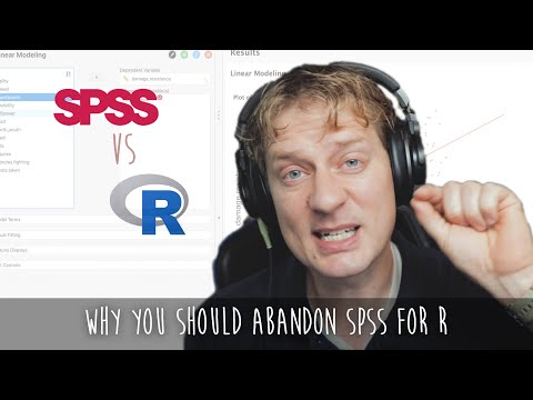 Why you should abandon SPSS for R