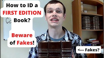 How to Identify First Edition Books: Fakes, Reproductions, and What to Look For
