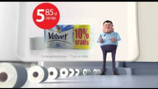 Reklama Papierbanany Tesco