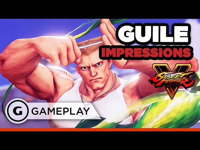 Guile is the next Street Fighter 5 DLC character