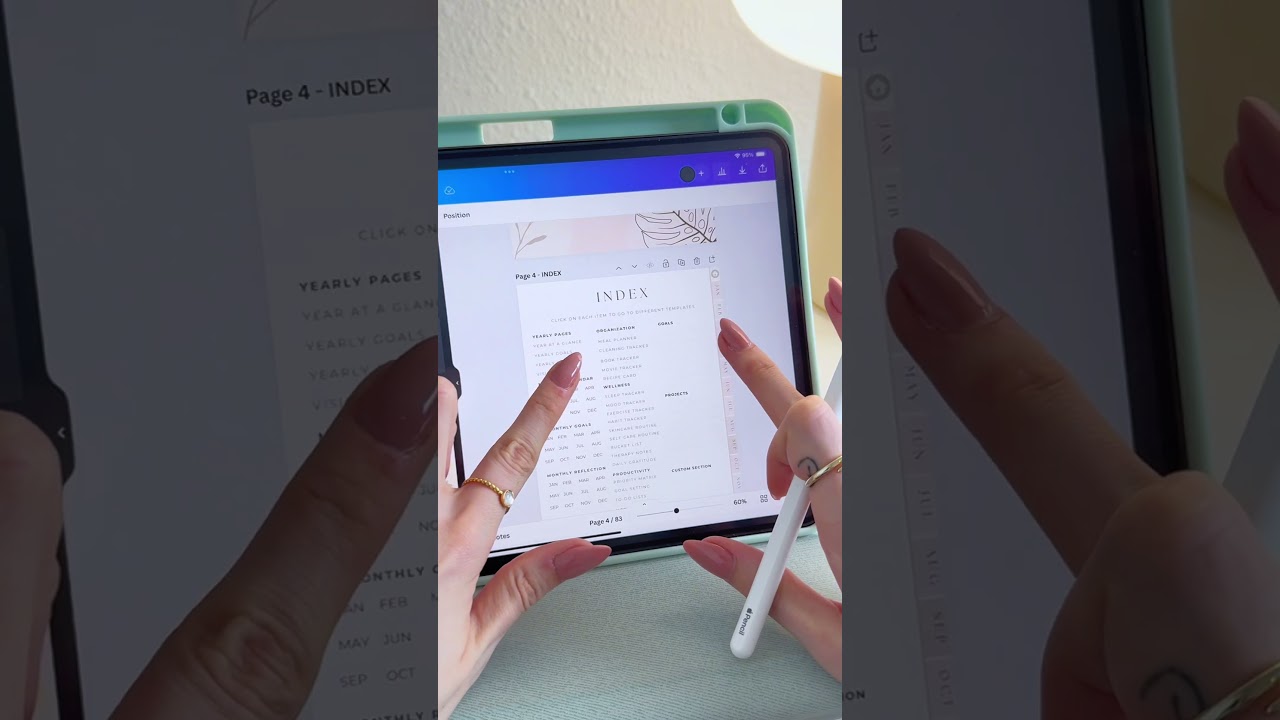 How to make a digital planner on Canva 📝