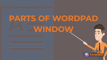 WORDPAD | Starting WordPad & Parts of WordPad window | Class 1 | Part 1