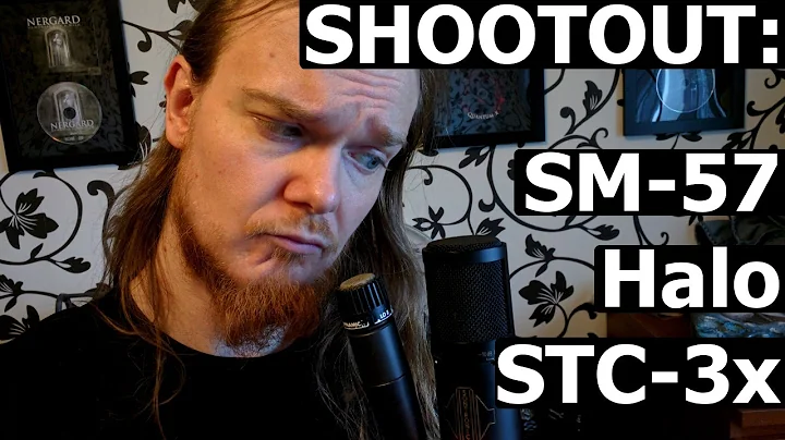 Microphone Shootout - Shure SM57 vs Sontronics Halo vs Sontronics STC-3X