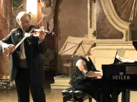 Michael Vaiman and Dina Yoffe play Franck Sonata for Violin and Piano