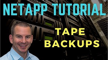 NetApp Tape Backups