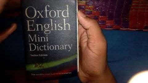 How to search meaning in dictionary