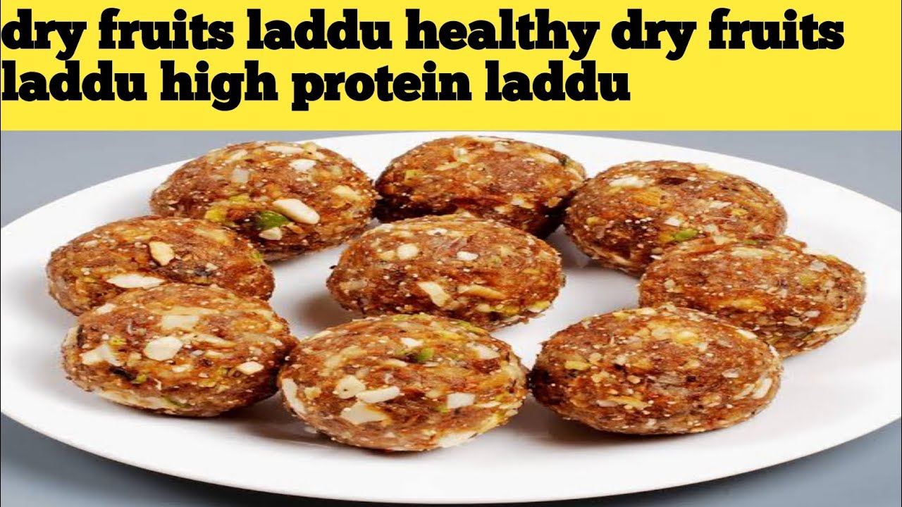 healthy dry fruits laddu//high protein dry fruits laddu//how to make