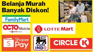 Pakai Shopeepay dan Octo Mobile di supermarket belanja jadi murah!