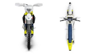 Husqvarna TE 2024 - Improved rider triangle for better knee contact