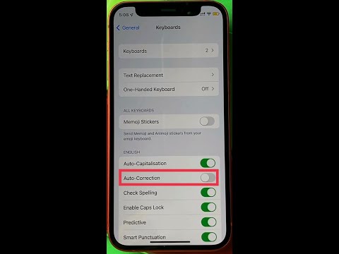 How To Turn Off Autocorrect In Iphone Keyboard Disable Auto Correct In Iphone