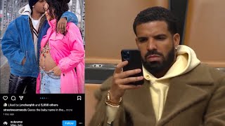 Drake is DOWN BAD over Rihanna's pregnancy