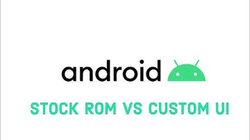 Stock android vs UI : Which is better? A short explanation. (Must watch video)