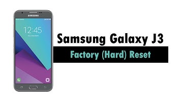 Samsung Galaxy J3 - How to Reset Back to Factory Settings | H2TechVideos