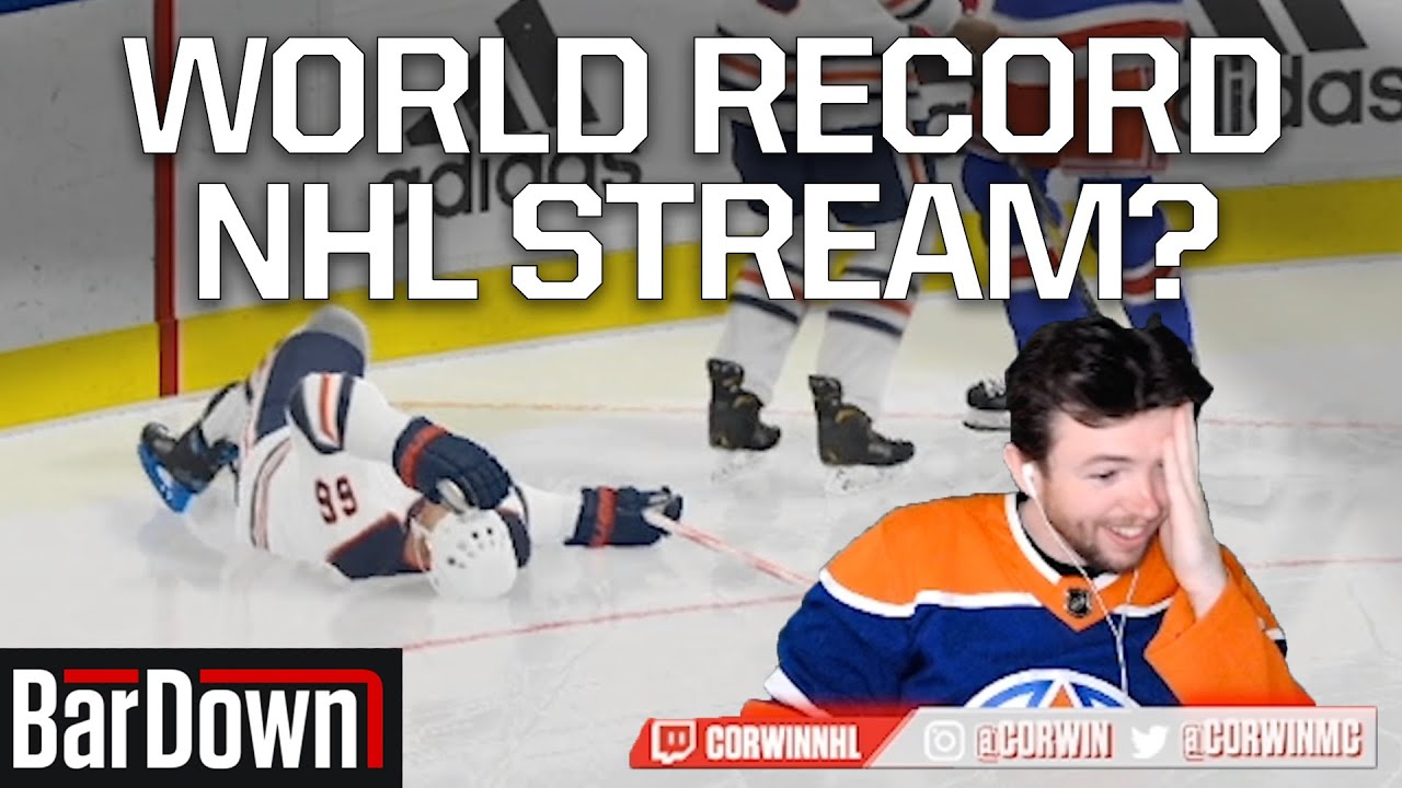 I STREAMED NHL 20 FOR 32 HOURS STRAIGHT TRYING TO BEAT GRETZKYS RECORDS