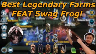 Top 5 Best Legendary Farms For Early Players! A Wild Swag Frog Appears!