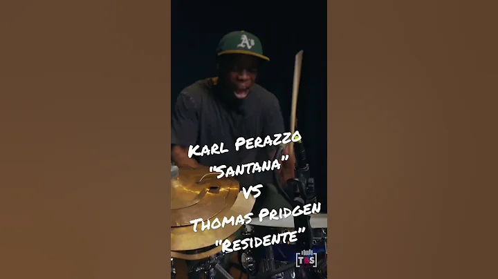 Thomas Pridgen vs Karl Perazzo #drumbattle #santan...