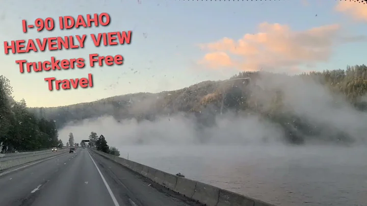 I - 90 IDAHO HEAVENLY VIEWS Truckers TRANSCONTINENTAL INTERSTATE