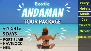 Andaman 4 Night and 5 Days Tour Plan | 5 Days Andaman Tour Plan | Andaman Nicobar Tour Plan 5 Days