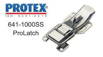 Protex Latches - 641-1000SS ProLatch Toggle Latch Demonstration