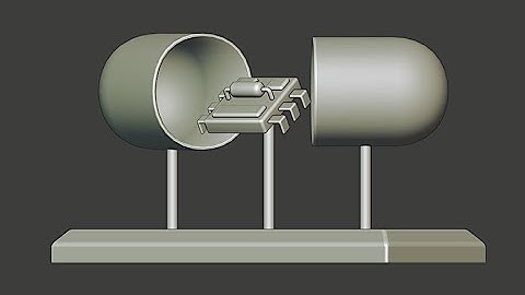 BLENDER 2.8: Modeling a Subway Scene: Part 23 (Pill and Microchip)