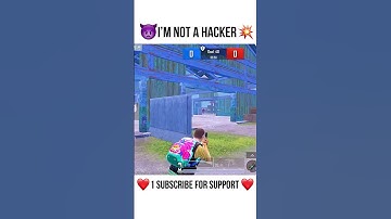 👿I’m not a hacker💥 #bgmi #shorts #shortvideo #pubg
