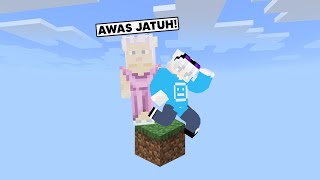 Aku & @AKUDAP Pergi Menjelajahi 9 Dunia Dalam Satu Block!  Minecraft Indonesia One Block