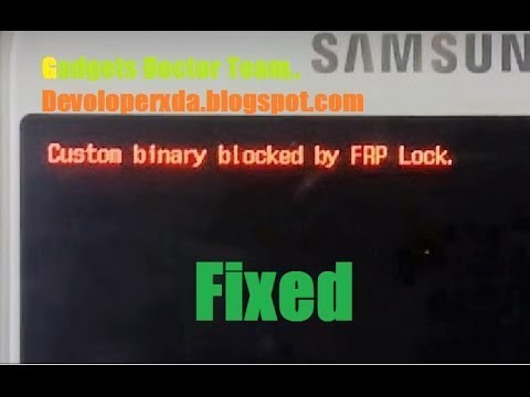 Samsung S6 Edge G925t Custom Binary Blocked By Frp Youtube