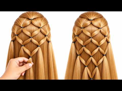 Simple & Attractive Hairstyle For Girls | Easy hair Design | Hairstyle For Outgoing