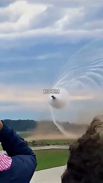 The Incredible Power of a Sonic Boom