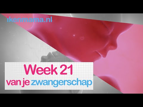 Video: 21 Weken Zwanger - Grootte Van De Foetus, Buik, Pijn