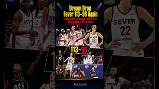 Dream Dominate Fever 113–96, Reese Hits Historic 1,000 Rebounds Milestone #wnba #caitlinclark
