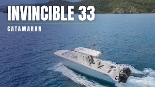 KATAMARAN GÖVDE INVINCIBLE -33-  Invincible boats 33