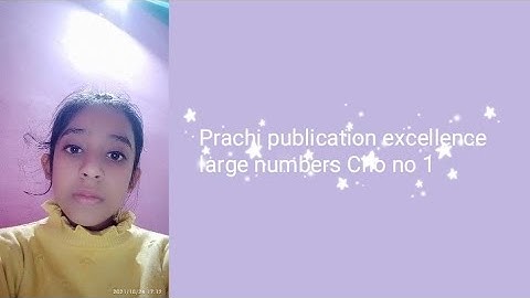 Prachi publication ch no 1 large numbers