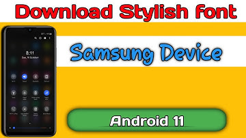 how to change font style in samsung || Rosemary font in any samsung Device || Install stylish fonts