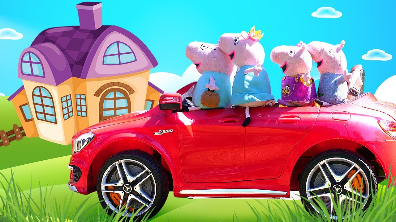 3 Casas da Peppa Pig lindas! Escolha 1 e vamos brincar! #peppapig  #brincadeira #brinquedos 