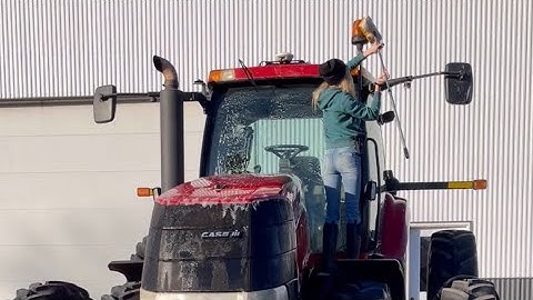 Washing My Favorite Tractor!