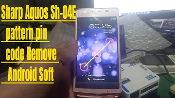 Sharp Aquos SH-04E Pattern unlock | how to hard reset sh-04e