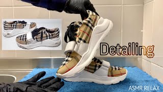 ASMR: Detailing чистка кроссовок BURBERRY - Видео от ASMR RELAX