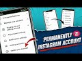 How to delete instagram account permanently 2022